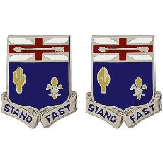 155th Infantry Regiment Unit Crest (Stand Fast)